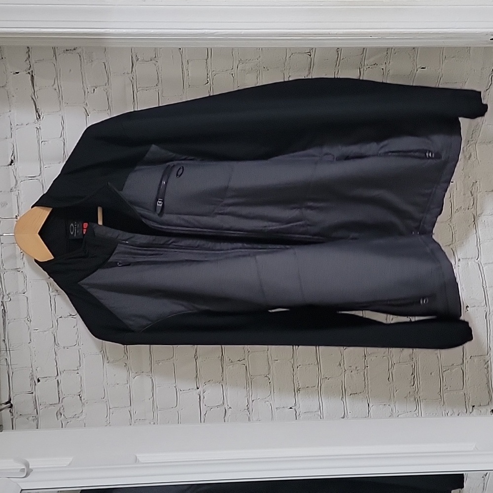 MENs light black jacket size XL